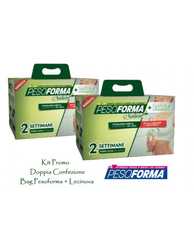 Kit Promo Doppia Confezione Bag Pesoforma Nature + Lecinova