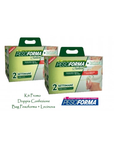 Kit Promo Doppia Confezione Bag Pesoforma Nature + Lecinova