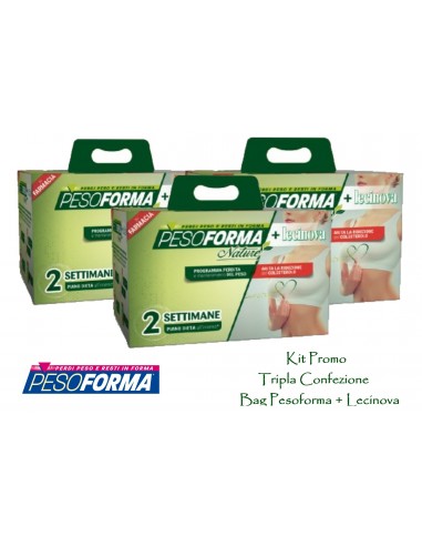 Kit Promo Tripla Confezione Bag Pesoforma Nature + Lecinova