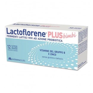 Lactoflorene Plus Bimbi - 12 Flaconcini