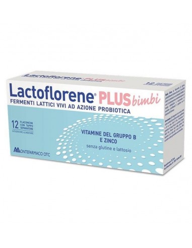 Lactoflorene Plus Bimbi - 12 Flaconcini