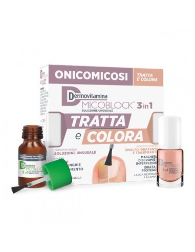 Dermovitamina Micoblock Tratta e Colora Soluzione Ungueale