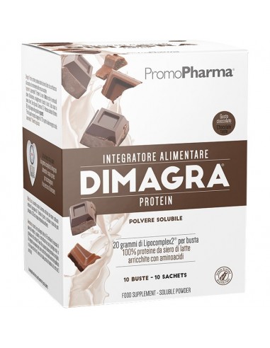 Dimagra Protein al Cacao - 10 buste