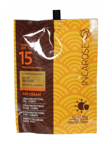 Incarose Maxi Bronze Sun Cream - SPF 15