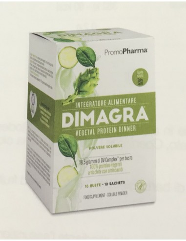 Dimagra Vegetal Protein gusto Dinner - 10 buste