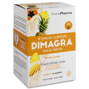 Dimagra Vegetal Protein gusto Tropical - 10 buste