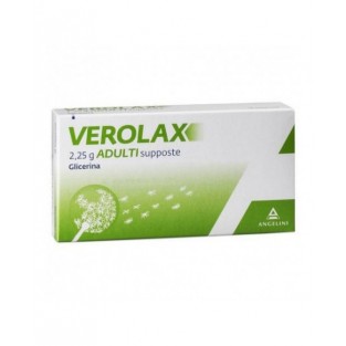 Verolax Adulti 2,25g - 18 Supposte Glicerina