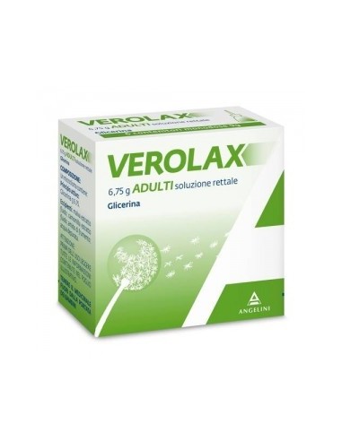 Verolax Adulti Soluzione Rettale - 6 Micro Clismi