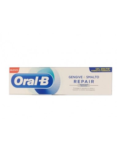 Oral B Dentifricio Repair Sbiancante Delicato - Tubo 85 ml