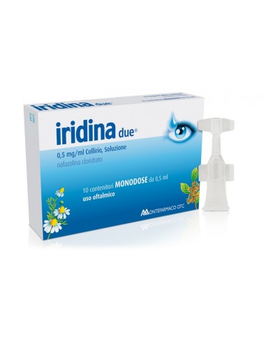 Iridina Due Collirio - 10 Flaconcini Monodose