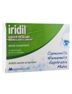 Iridil Gocce Oculari - 10 Flaconcini Monodose