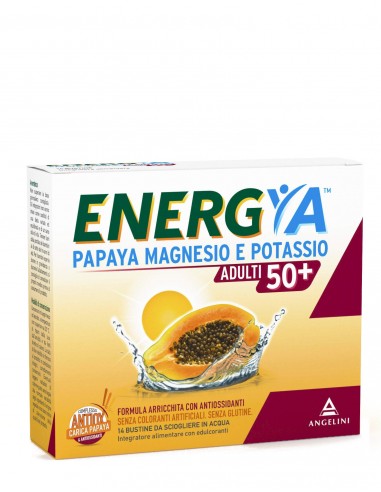 Energya Papaya Fermentata Magnesio e Potassio - Adulti 50+