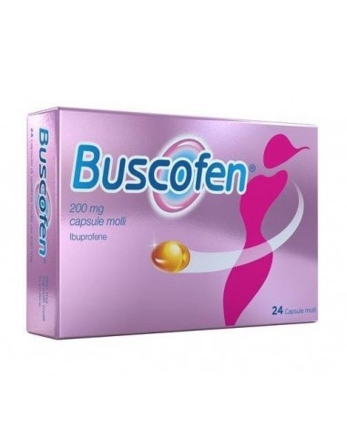 Buscofen 200 mg Ibuprofene - 24 Capsule Molli