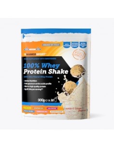 100% Whey Protein Shake Named Sport - Cookies & Cream