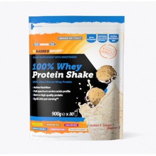 100% Whey Protein Shake Named Sport - Cookies & Cream