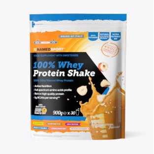 100% Whey Protein Shake Named Sport - Hazelnut Cream