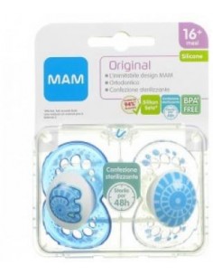 Mam Succhietti Original 16+ in Silicone Neutro