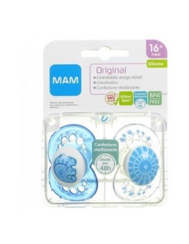 Mam Succhietti Original 16+ in Silicone Neutro