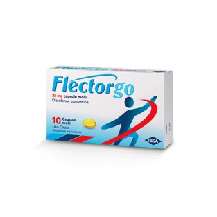 Flectorgo 25 mg Diclofenac - 10 Capsule Molli