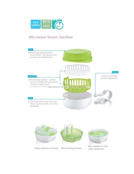 Mam Sterilizzatore per Microonde