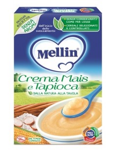 Crema con Mais e Tapioca Mellin - 200 g