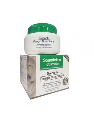 Somatoline Cosmetic Fango Maschera Drenante - Vaso 500 g