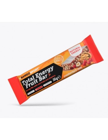 Total Energy Fruit Bar Cranberry & Nuts Named Sport - 35 g