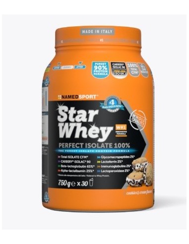 Star Whey Perfect Isolate Cookies & Cream Named Sport