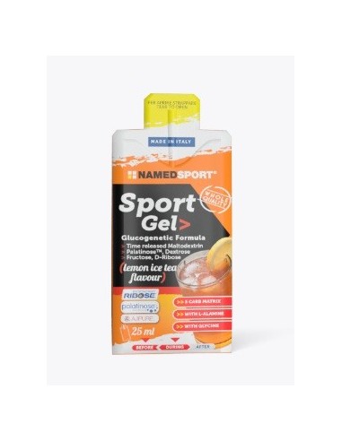 Sport Gel Lemon Ice Tea Named Sport - 25 ml