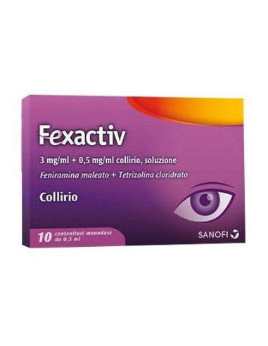 Fexactiv Collirio Monodose - 10 Flaconcini