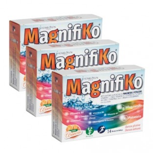 MagnifiKo Integratore Magnesio e Potassio - Tripla Confezione