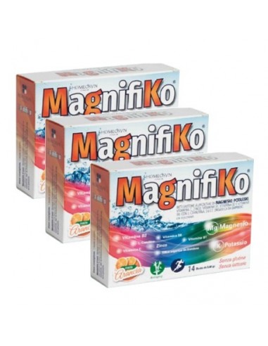 MagnifiKo Integratore Magnesio e Potassio - Tripla Confezione