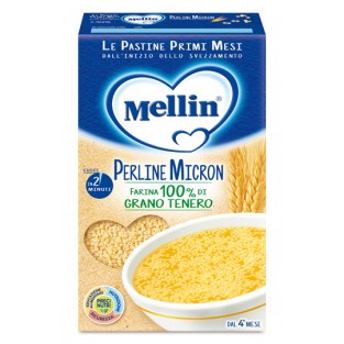 Perline Micron Pastina Primi mesi Mellin - 320 g