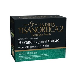 Bevanda Tisanoreica 2 gusto Cacao con Proteine di Soia - 4 buste