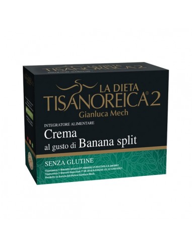 Tisanoreica 2 Crema al gusto di Banana Split - 4 buste