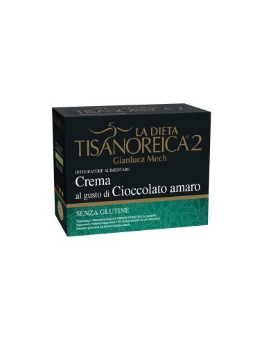 Tisanoreica 2 Crema al gusto di Cioccolato Amaro - 4 buste