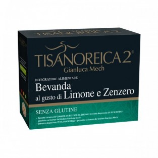 Tisanoreica 2 Bevanda al gusto di Limone e Zenzero - 4 buste