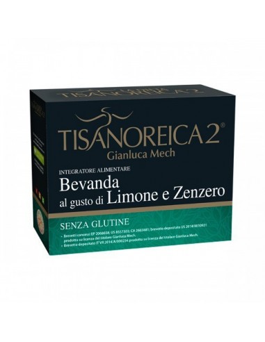 Tisanoreica 2 Bevanda al gusto di Limone e Zenzero - 4 buste