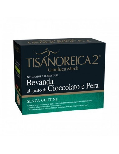 Tisanoreica 2 Bevanda al gusto di Cioccolato e Pera - 4 buste