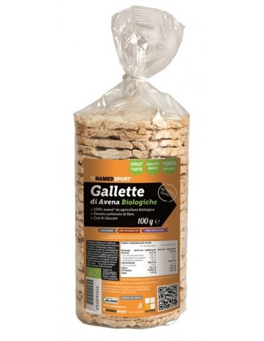 Gallette di Avena Bio Named Sport - 100 g