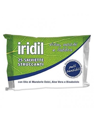 Iridil Salviette Struccanti - 25 pezzi