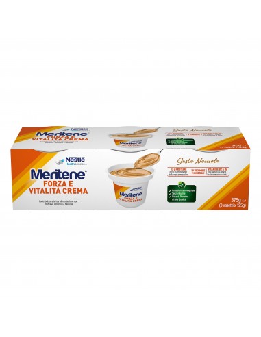 Meritene Creme gusto Nocciola - 3 Vasetti