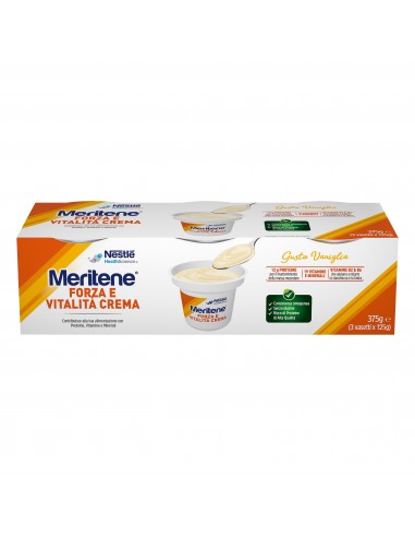 Meritene Creme gusto Vaniglia - 3 Vasetti