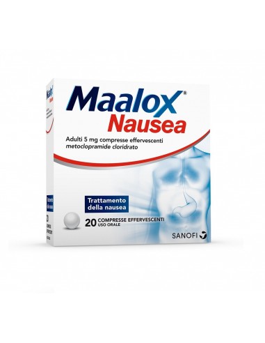 Maalox Nausea Adulti - 20 Compresse Effervescenti