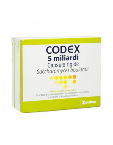 Codex 5 miliardi - 12 capsule 250 mg