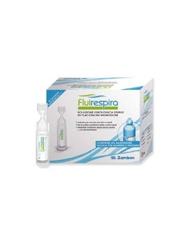 Fluirespira Soluzione Fisiologica - 30 Flaconcini