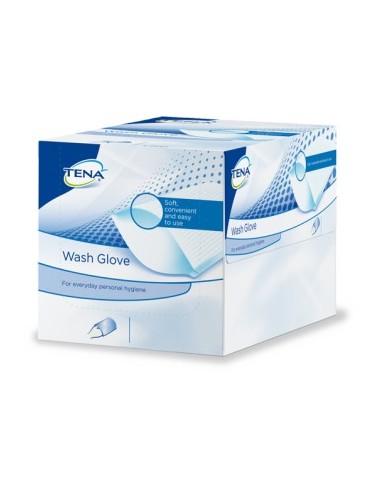 Tena Wash Glove - 50 pezzi