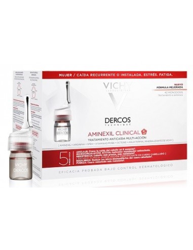 Dercos Aminexil Intensive 5 - Donna 21 Fiale anticaduta