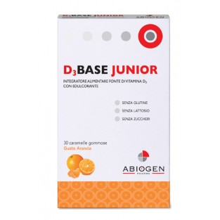 D3 Base Junior Caramelle gusto Arancia