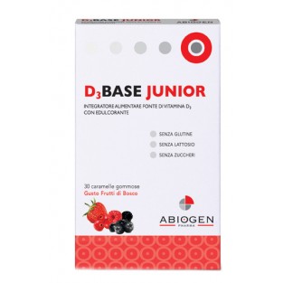D3 Base Junior Caramelle gusto Frutti di Bosco